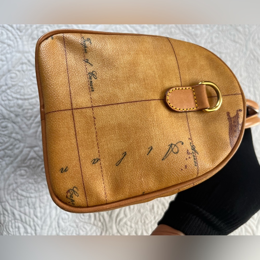 ALVIERI MARTINI NWOT AUTHENTIC GEO CLASSIC BOSTON BAG - Picture 5 of 16